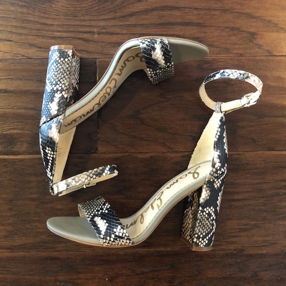 Sam Edelman Shoes - Sam Edelman Snakeskin Heels
